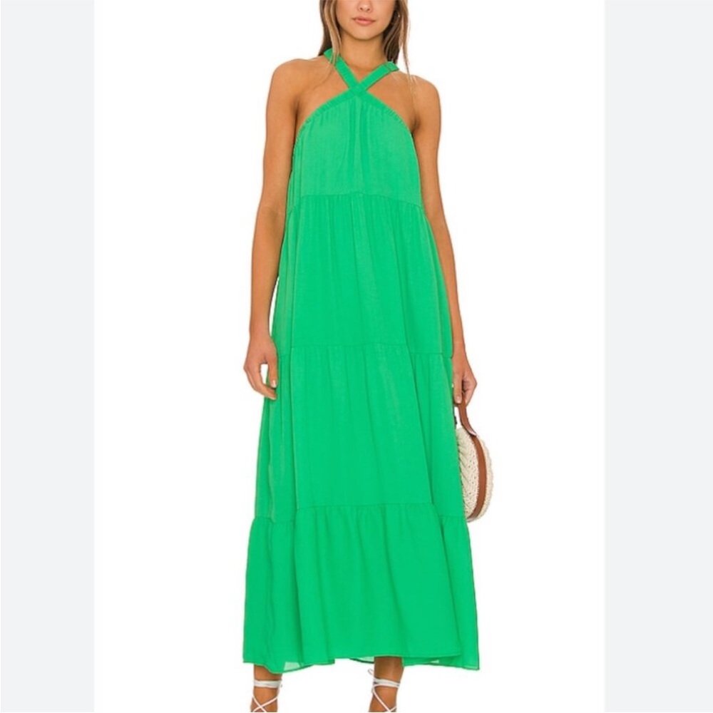 Show Me Your MuMu Green Maxi Dress